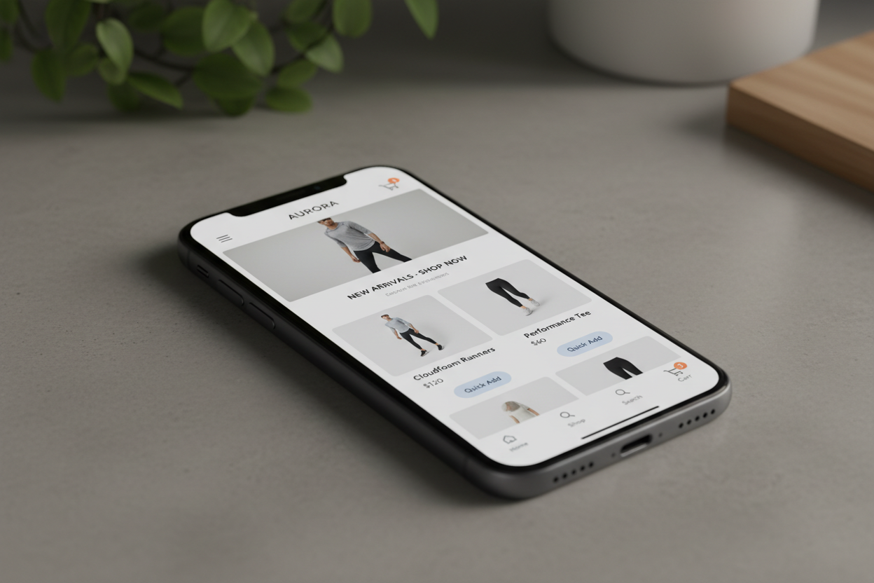 could the website be on a mobile phone